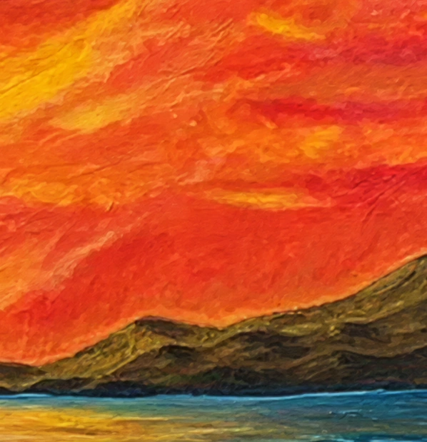 Surface detail of Ember Horizon
